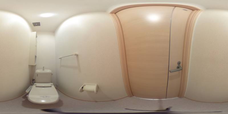 パノラマ画像トイレ