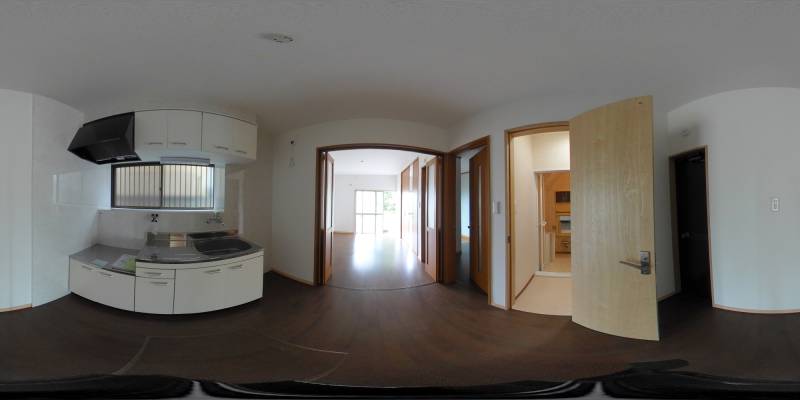 パノラマ画像キッチン