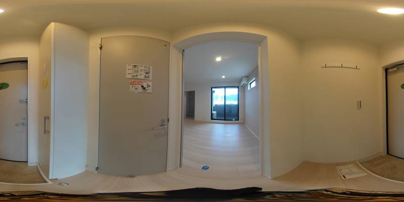 パノラマ画像玄関