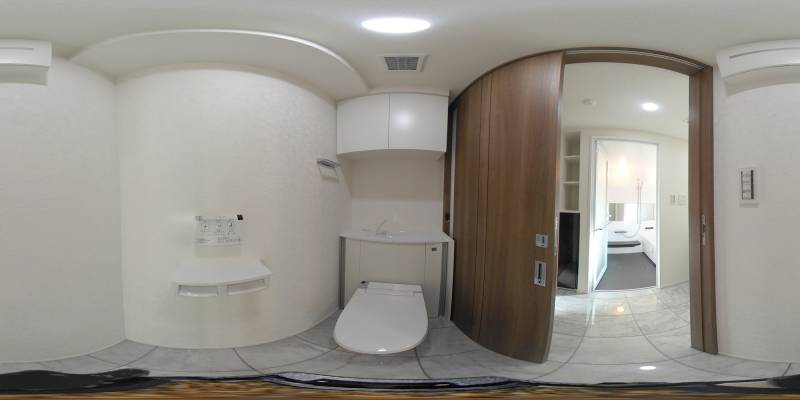 パノラマ画像トイレ