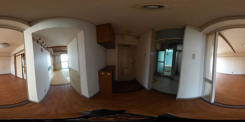 パノラマ画像玄関