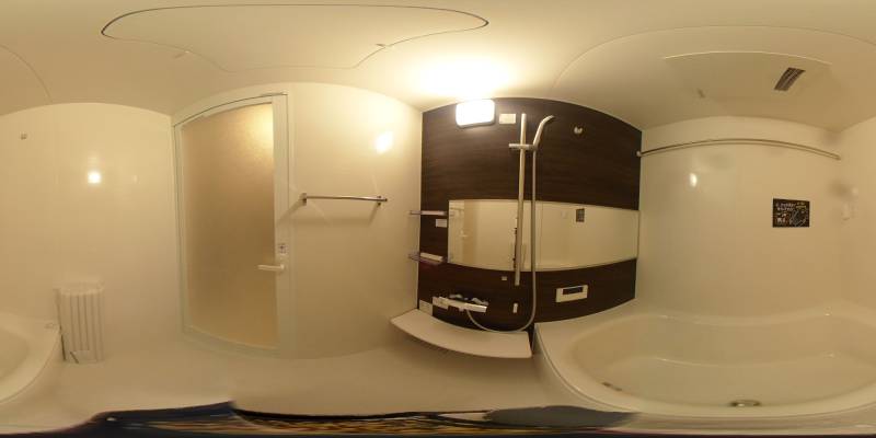 パノラマ画像バスルーム