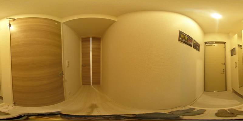 パノラマ画像玄関