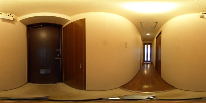 パノラマ画像玄関