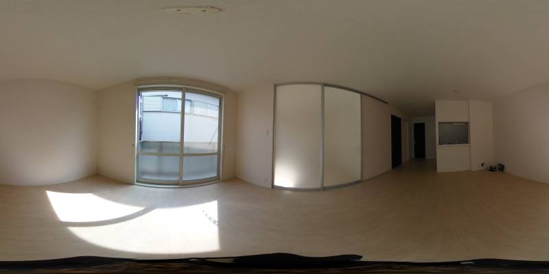 パノラマ画像リビング