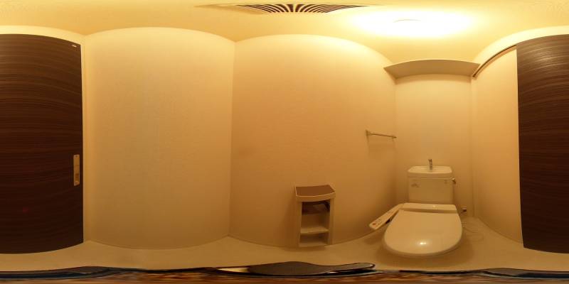 パノラマ画像トイレ