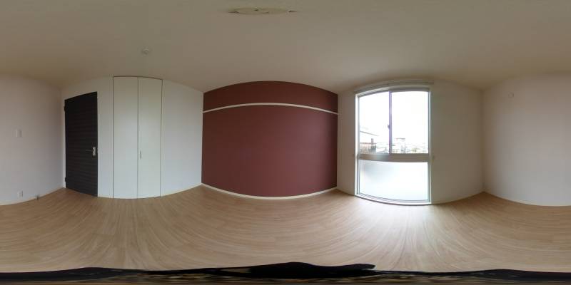 パノラマ画像洋室