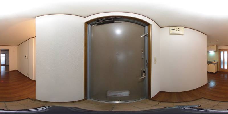 パノラマ画像玄関