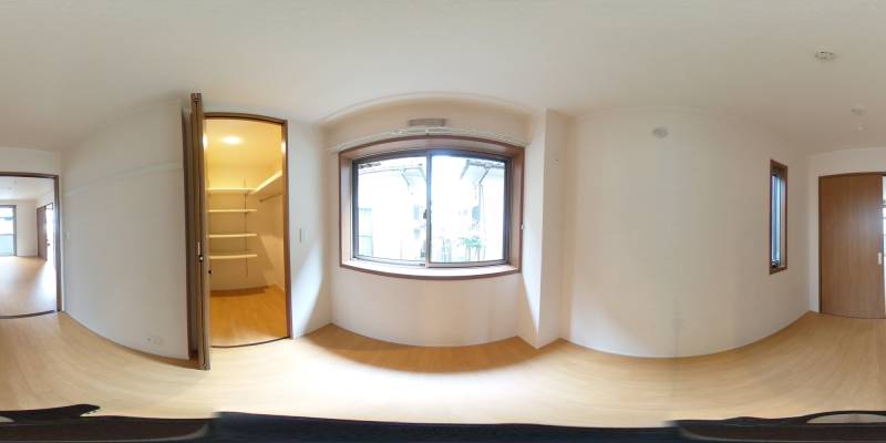 パノラマ画像洋室