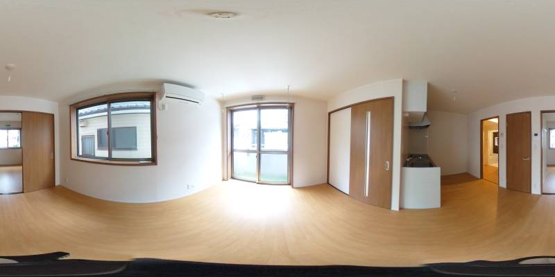 パノラマ画像リビング