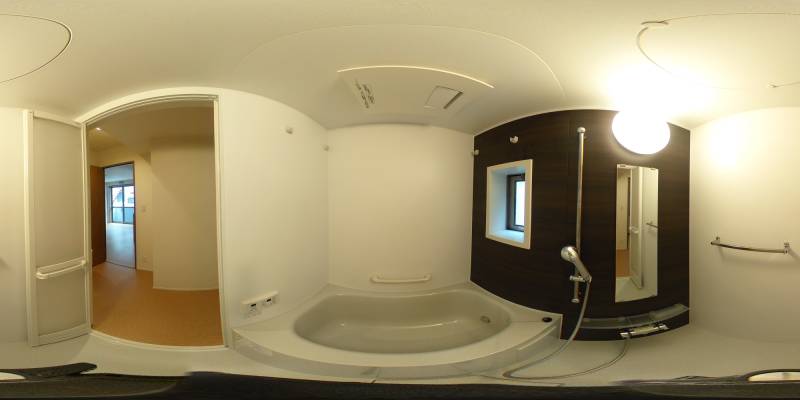 パノラマ画像バスルーム