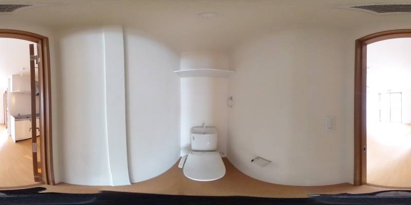 パノラマ画像トイレ