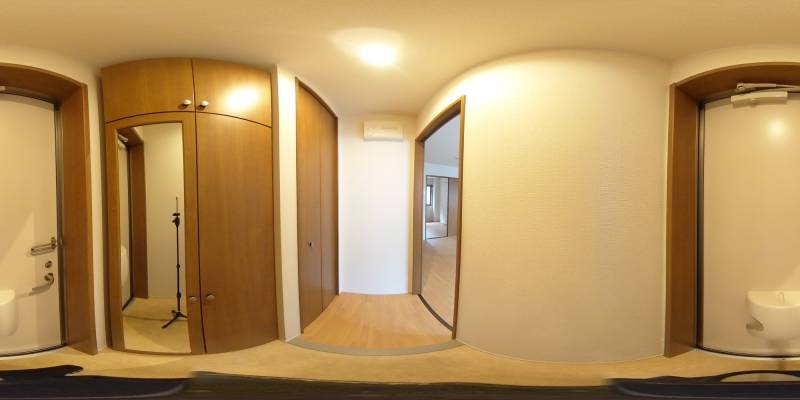 パノラマ画像玄関