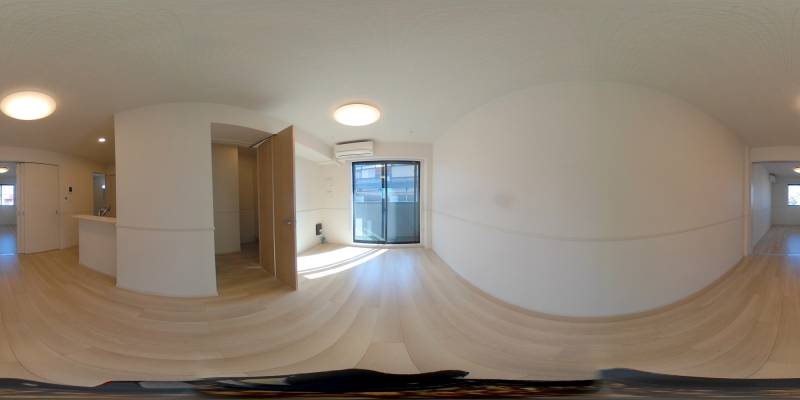 パノラマ画像リビング