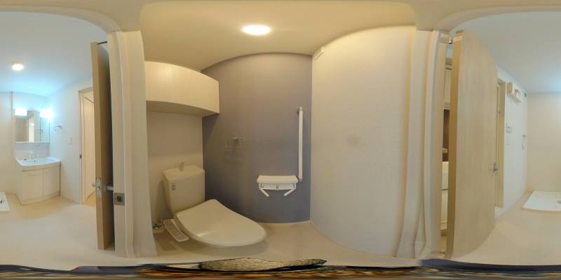 パノラマ画像トイレ