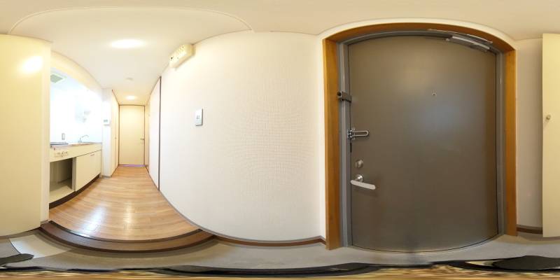 パノラマ画像玄関