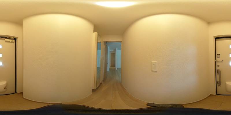 パノラマ画像玄関