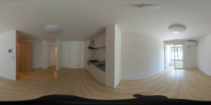 パノラマ画像リビング