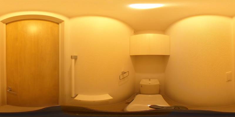 パノラマ画像トイレ