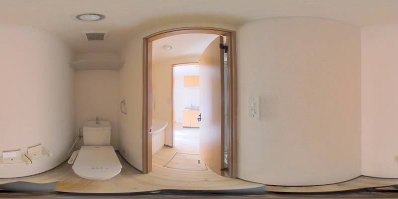 パノラマ画像トイレ