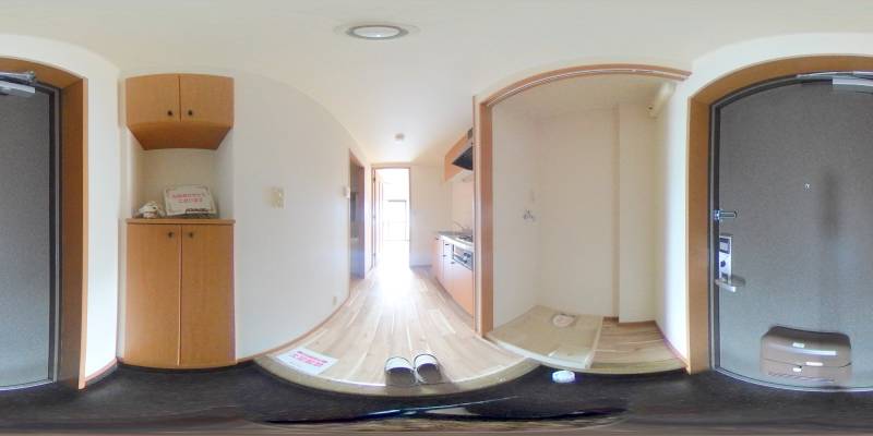 パノラマ画像玄関