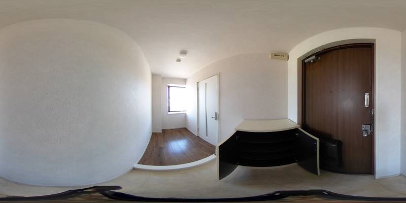 パノラマ画像玄関