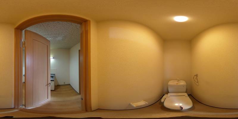 パノラマ画像トイレ
