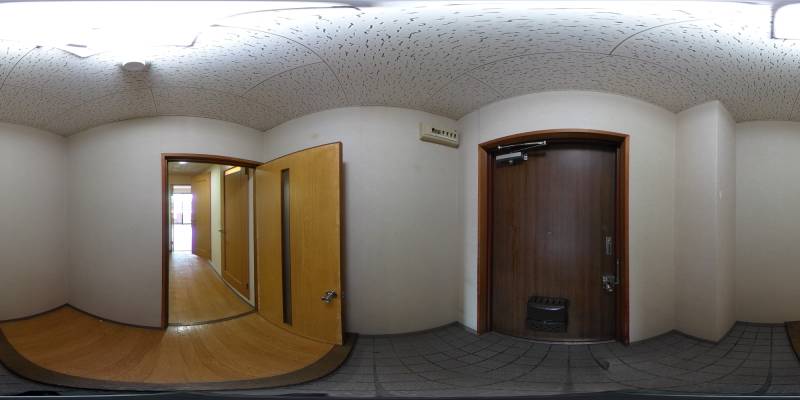 パノラマ画像玄関