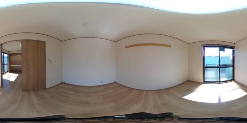 パノラマ画像洋室