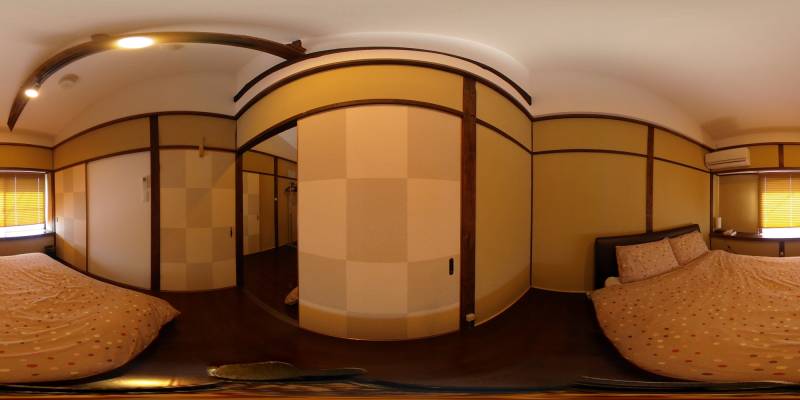 パノラマ画像洋室