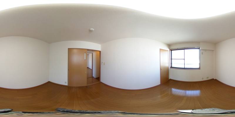 パノラマ画像洋室