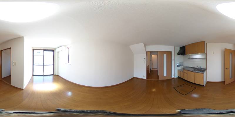 パノラマ画像洋室