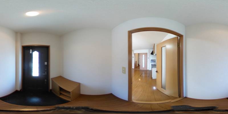 パノラマ画像玄関