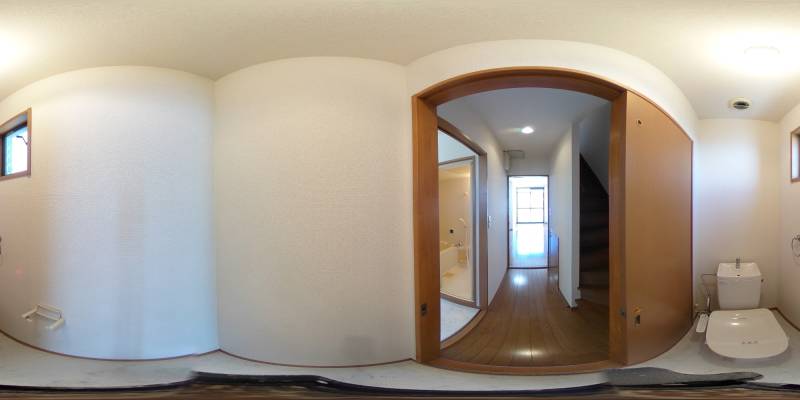 パノラマ画像トイレ