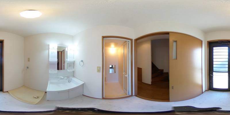 パノラマ画像洗面所