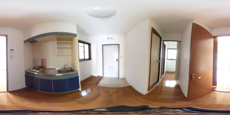 パノラマ画像リビング