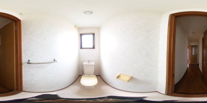 パノラマ画像トイレ