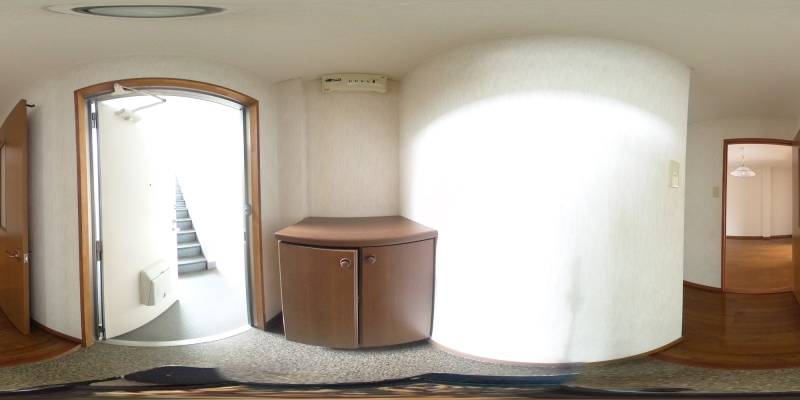 パノラマ画像玄関