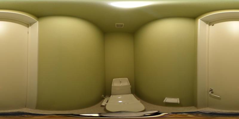 パノラマ画像トイレ