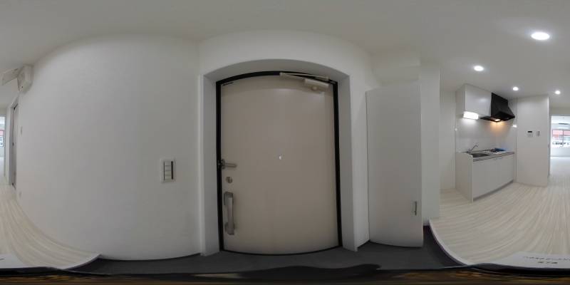 パノラマ画像玄関