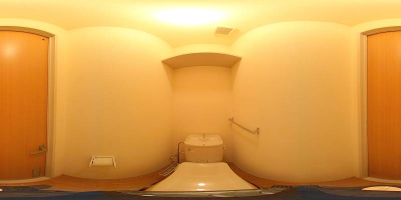 パノラマ画像トイレ