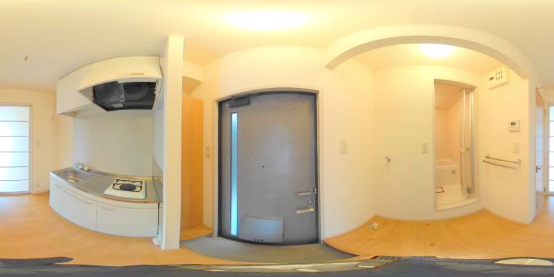 パノラマ画像玄関