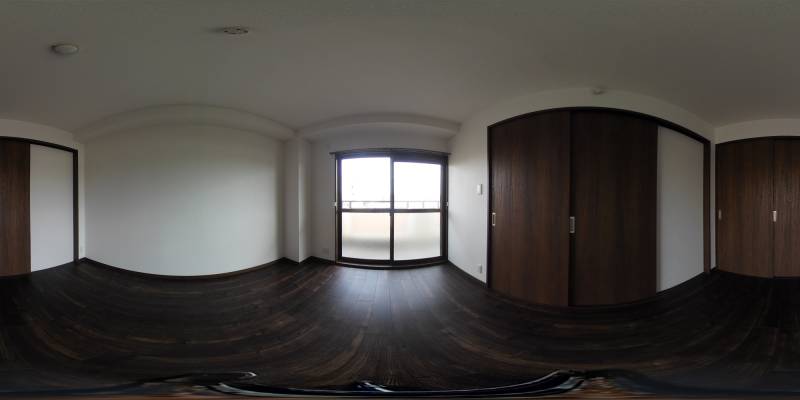 パノラマ画像洋室