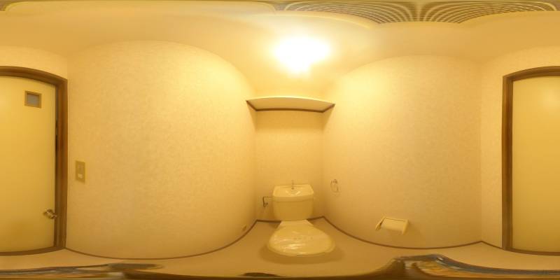 パノラマ画像トイレ