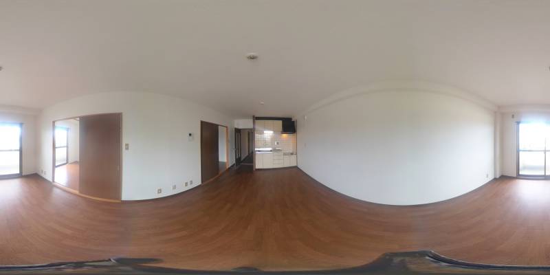 パノラマ画像リビング