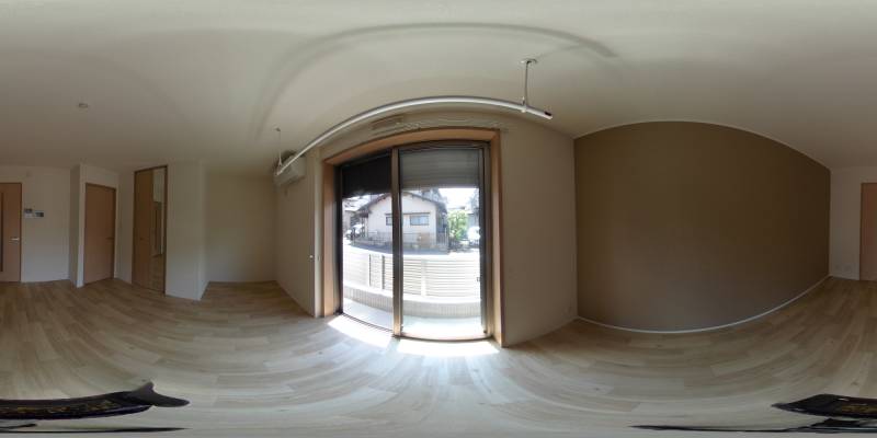 パノラマ画像洋室