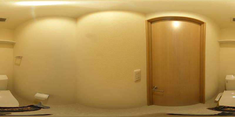 パノラマ画像トイレ