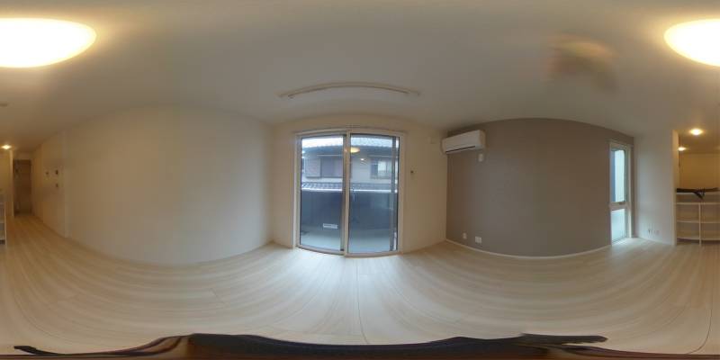 パノラマ画像リビング