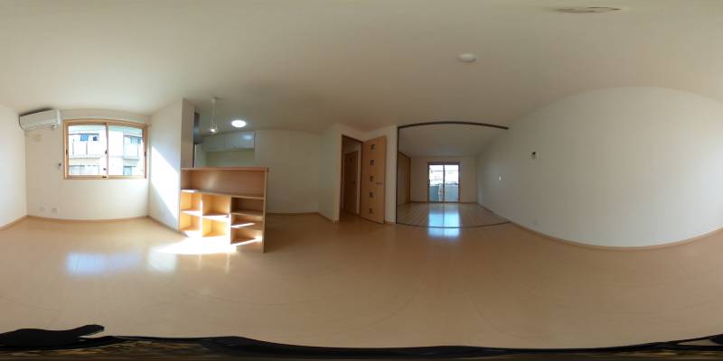 パノラマ画像リビング