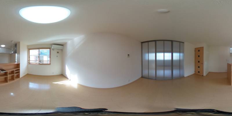 パノラマ画像リビング